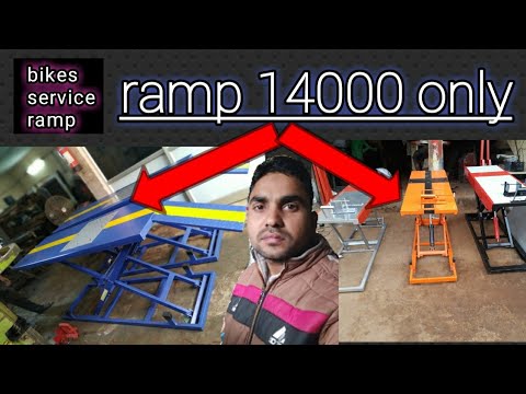 bikes Service ramp | service ramp price | ramp two wheelers ?   ((88823