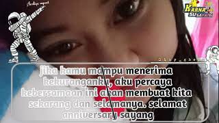 Story WA anniversary buat pacer