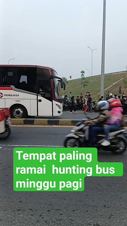 pintu tol kejaksaan   tempat  hunting bus favorit #busmania