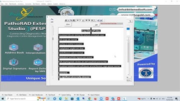 PathoRAD Extension Studio Plus (PESP-R), Laboratory Management Software for Diagnostics Centres