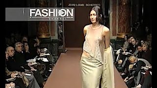 Jean Louis Scherrer Haute Couture fashion show collection fall winter