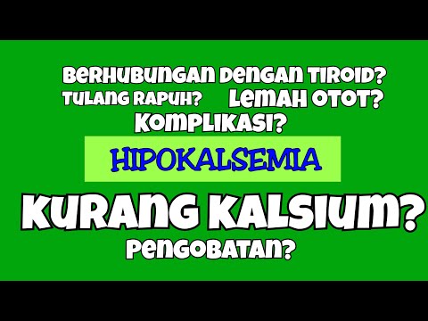 Video: Adakah diuretik menyebabkan hipokalsemia?