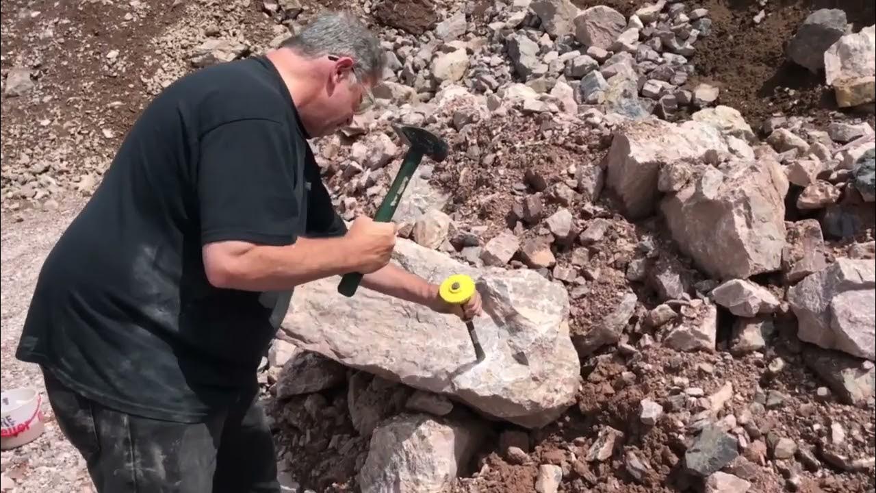 Linberg & Sons Quarry Field Trip to Collect Kona Dolomite YouTube