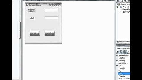 Visual Basic - Common Property Settings