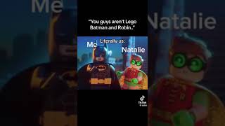 Literally me and bestie #notmyaudio #capcut #thelegobatmanmovie