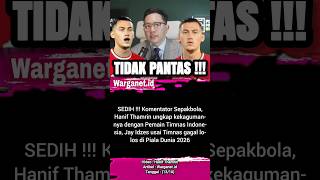 Football Commentator Hanif Thamrin On Jay Idzes 1310 jayidzes indonesiannationalteam worldc