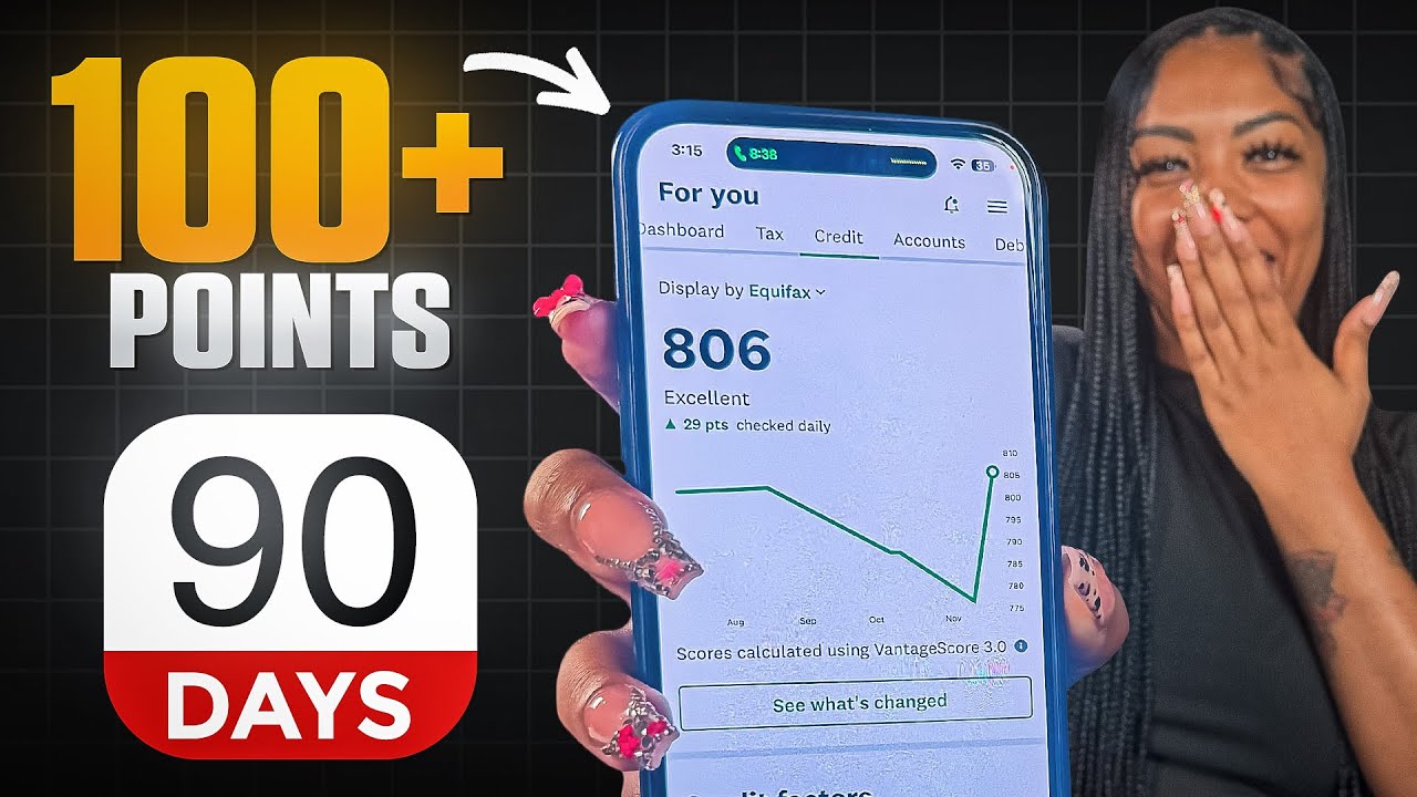 How to Increase Your Credit Score 100+ Points in 90 Days. - YouTube