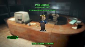Fallout 4 - Speech Bobblehead Location(Vault 114)