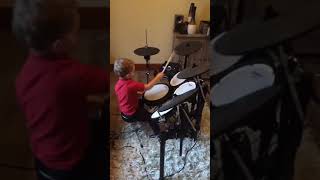 Song 2 - Drum Cover Caleb age 4