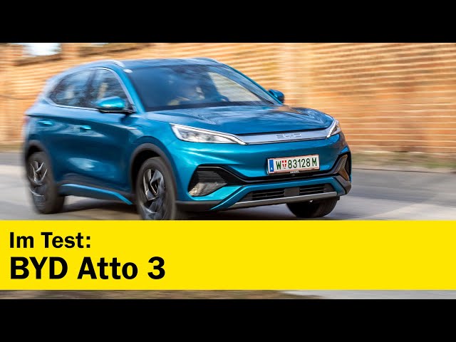 BYD Atto 3 im Test  ÖAMTC auto touring 