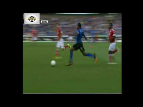 هدف مارادوني للاعب كلوب بروج البلجيكي في نهائي كاس السوبر خوسيه إسكييرو