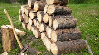 Axe Work and Proper Woodcraft Splitting Tips