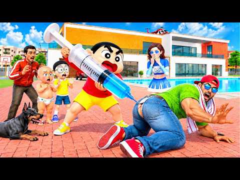শিনচান দিল ফ্রাঙ্কলিন কে । Injection Indian Theft auto Simulator Bangla