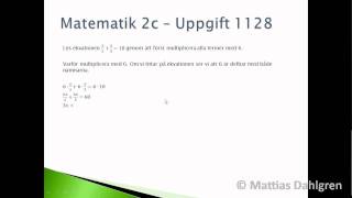 Matematik 2c - Uppgift 1128.wmv