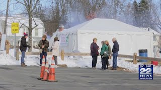 West Springfield firefighters hold "Homeless for the Holidays" fundraiser