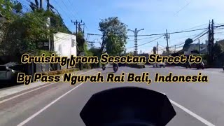 Cruising From Sesetan Street To By P Ngurah Rai Bali, Indonesia