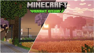 Minecraft PE Vibrant Visuals Update | Java Like Graphics Tutorial