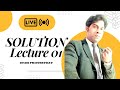 Solution LECTURE 01