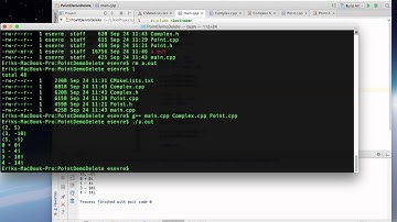 C++ Compiling Multifile Programs