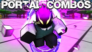 The Best WARP PORTAL COMBO in Heroes Battlegrounds ROBLOX