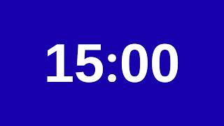 15 Minute Timer - 900 Second Countdown