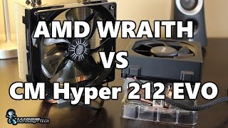 AMD Wraith Cooler vs Hyper 212 EVO