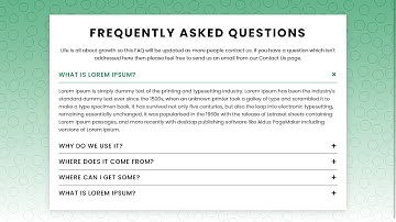 Accordion Using HTML And CSS Only  | #2 | Web dev
