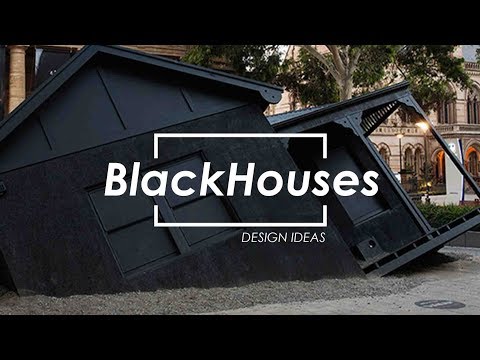 Amazing Black Houses!!!   It Really Captured My Soul - Exterior Designs