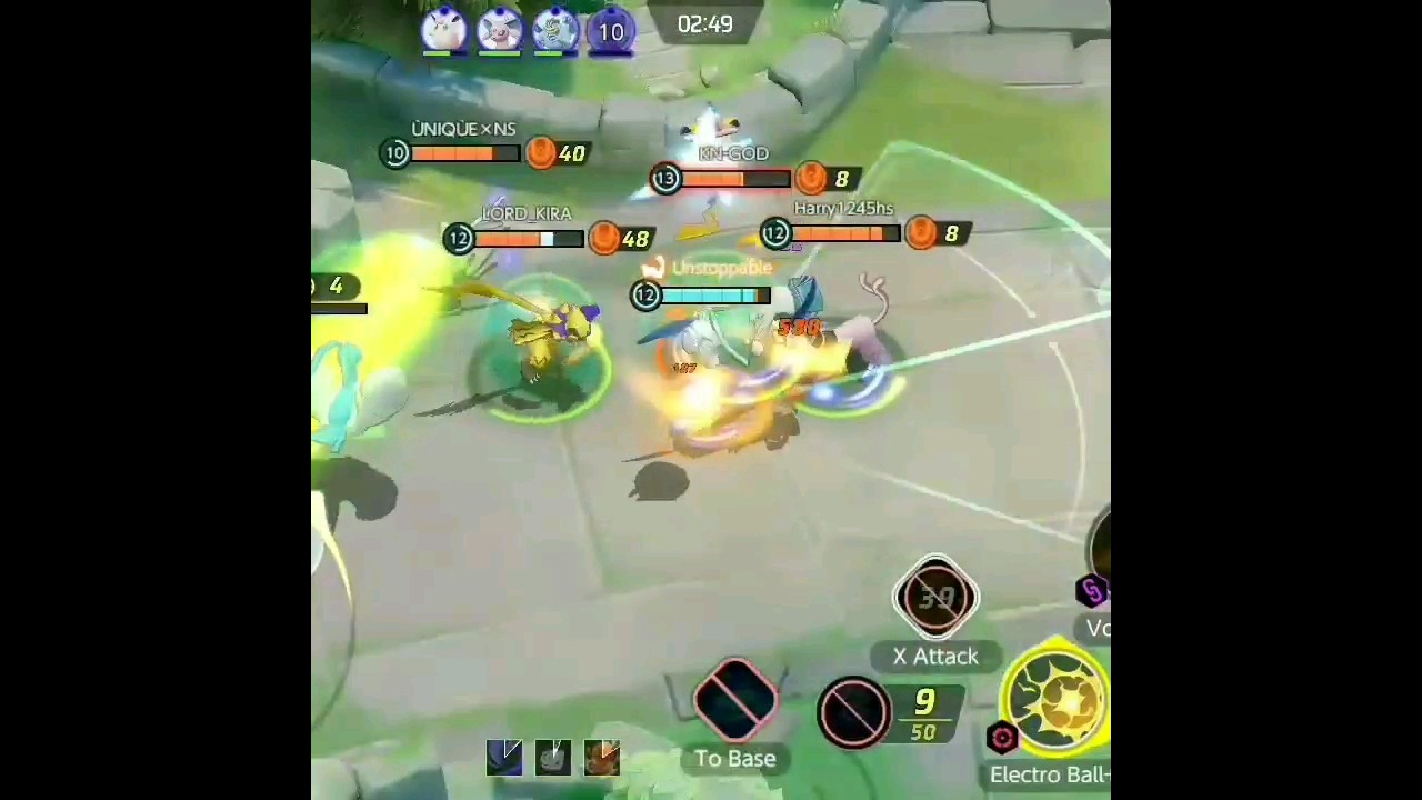 Pikachu Unite Move Pokemon unite Clips 