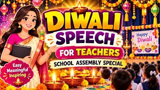 Information Diwali Speech in English for Teachers | School Assembly Special 2026 Guide