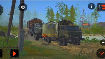 Mudrunner Gameplay (Android)-Mission  Mode Tree delivery complete