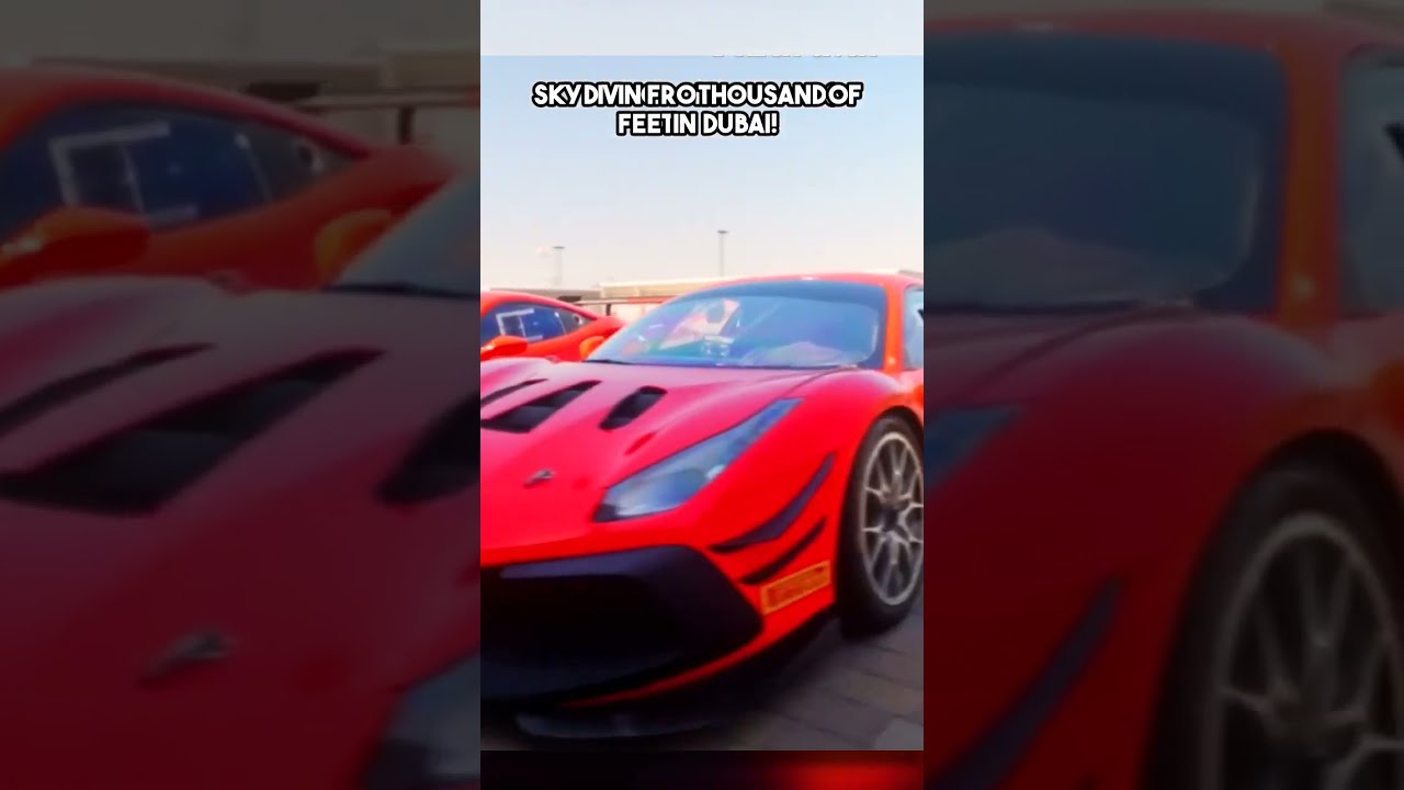 Skydiving and Supercars: The Ultimate Adventure Awaits! 🌟