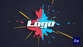 Liquid Splash Logo Reveal / After Effects Project