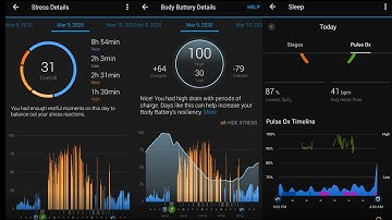Garmin Connect App Tracks HRV - Heart Rate Variability