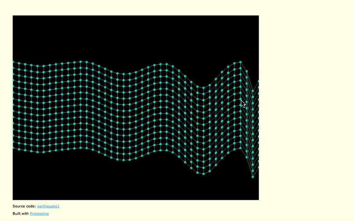 地震波 横波 ｓ波 のアニメーションモデル Youtube