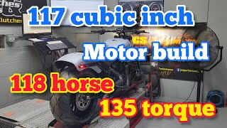 Harley Breakout Screamin Eagle Performance 117Ci Motor Build Ss 475 Cam Vance Hines Exhaust