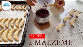 Süperyumurta Yoksadece 4 Malzeme Lezzeti Şahane Ay Kurabiyesihaftalarca Bayatlamaz