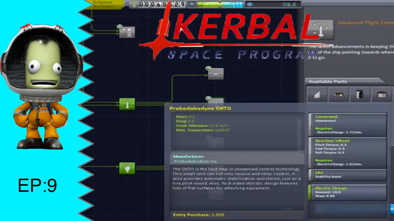Kerbal Space Program EP:9 transmitting data - YouTube