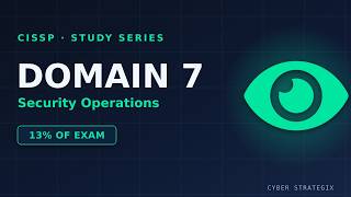 CISSP Domain 7 — Security Operations (13%)