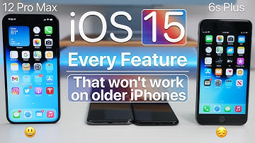 iOS 15 - Every Feature That Doesn