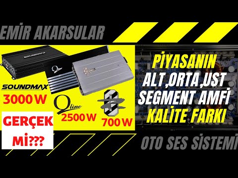 Video: Hangi amfi alternatörü almalıyım?