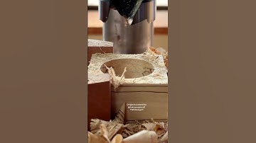 How to Make a Box with a Unique Lid  #shorts #woodworking #diy