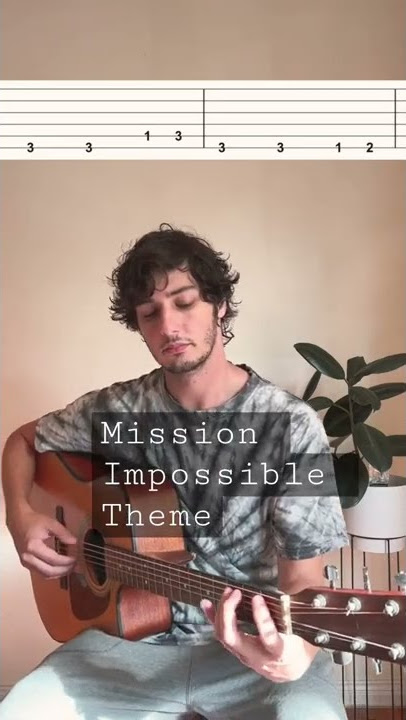 Mission Impossible Theme guitar lesson