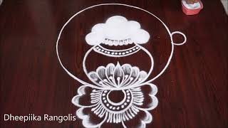 sankranthi muggulu 2026/Pongal rangoli designs 2026/bhogi kundala muggulu/Pongal kolam #rangoli screenshot 5