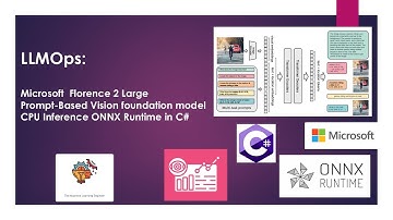 LLMOPs: Inference in CPU  Model Microsoft  Florence2   ONNX in C#  #datascience #machinelearning