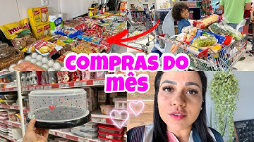 COMPRAS DO MÊS MARÇO NO ASSAÍ ATACADISTA COM VALORES - GASTAMOS MUITO!! VLOG MERCADO - VALOR TOTAL
