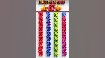 Find 👉 67 🤔odd number puzzle || math reasoning puzzle || iq test#numberpuzzle #mathtricks #shorts