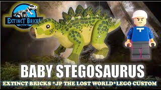 BABY STEGOSAURUS - LEGO THE LOST WORLD DINOSAUR CUSTOM