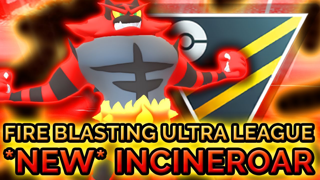 *NEW* INCINEROAR FIRE BLASTS THROUGH THE ULTRA LEAGUE META | GO BATTLE ...