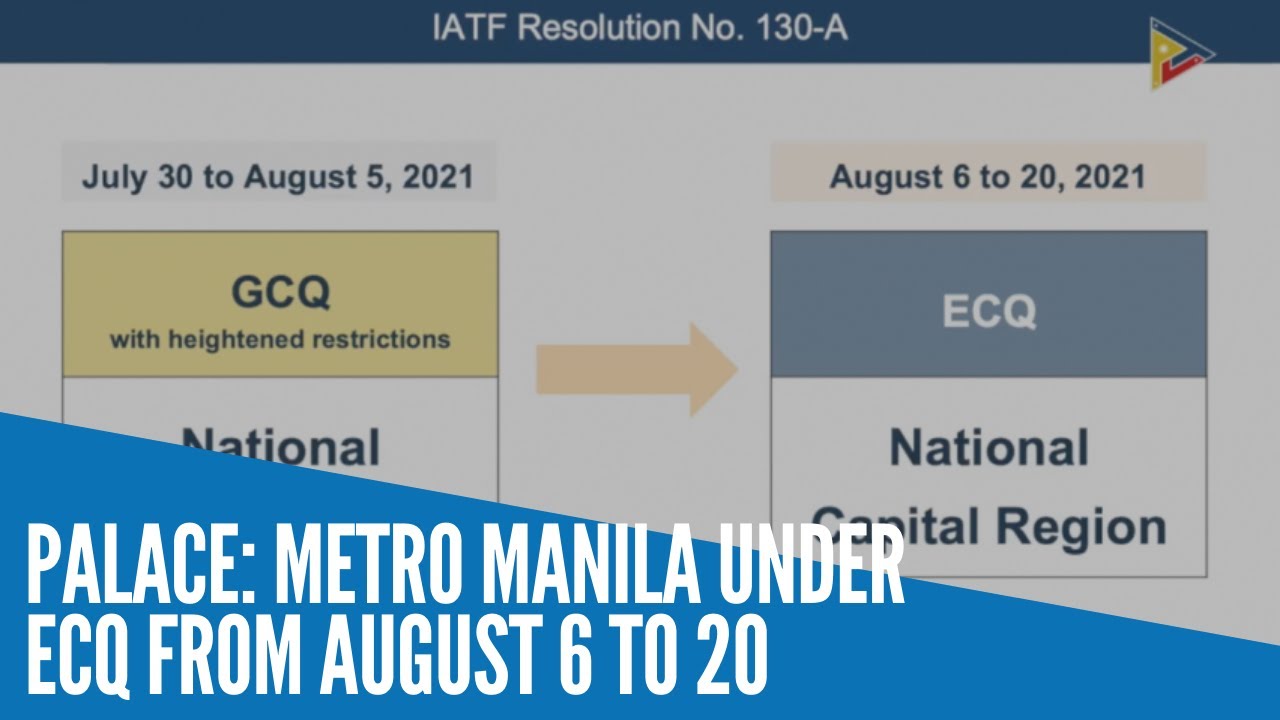 Metro Manila under ECQ from August 6 to 20 | Inquirer News